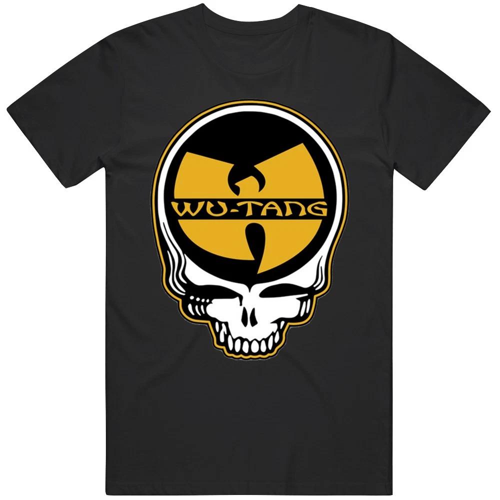 Wu Tang Stealie Steal Your Face Clan Greatful Dead Skull T Shirt S