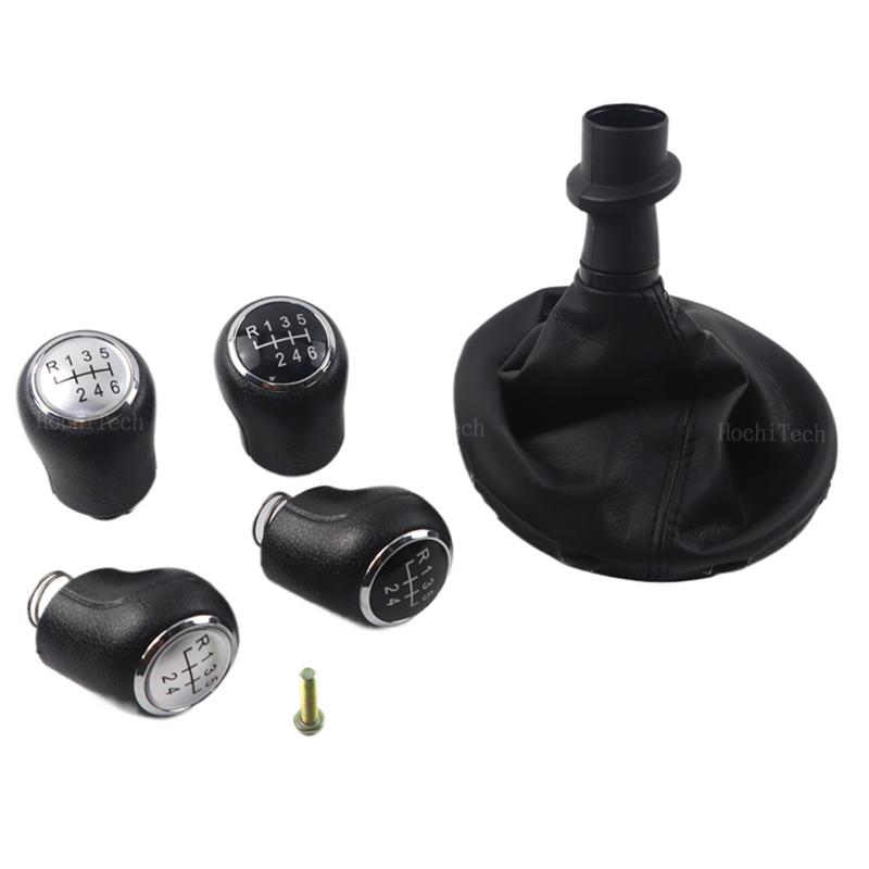Fit For Volkswagen VW Transporter T5 T5.1 Gp 2003-2011 T6 Car 5 6 Speed Leather Gear Stick Shift Knob