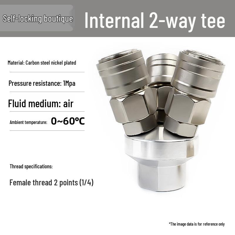 C-type Self-locking Pneumatic Quick Connector - Air Hose & Air Gun Male/Female Quick Connect Plug Accessories