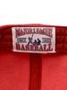 Emelbi Basic Washed Unstructured Ball Cap Ny (D.Red)