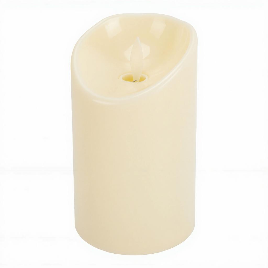 LED Electronic Candle Battery Operated Rechargeable Flameless Candle for Game Props Wedding Party Decor USB Charging