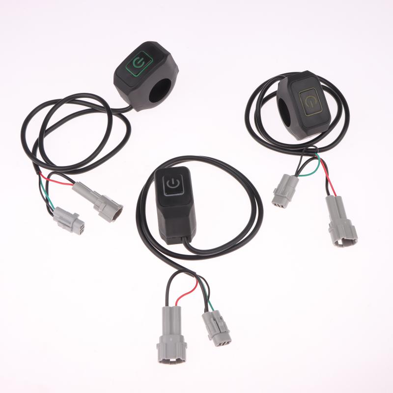 Motorrad Scheinwerferschalter Modifizierte Steuerung LED Licht 22mm Für Surron Light Bee X / S Für Talaria Sting Elektrofahrradteile