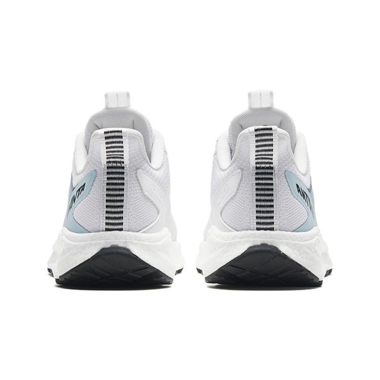 Anta Kids Comfortable Versatile Non-Slip Anti-Kick Shock Absorbing Wear-Resistant Casual Shoes Kids Casual Shoes White Gray Blue 312328802-9