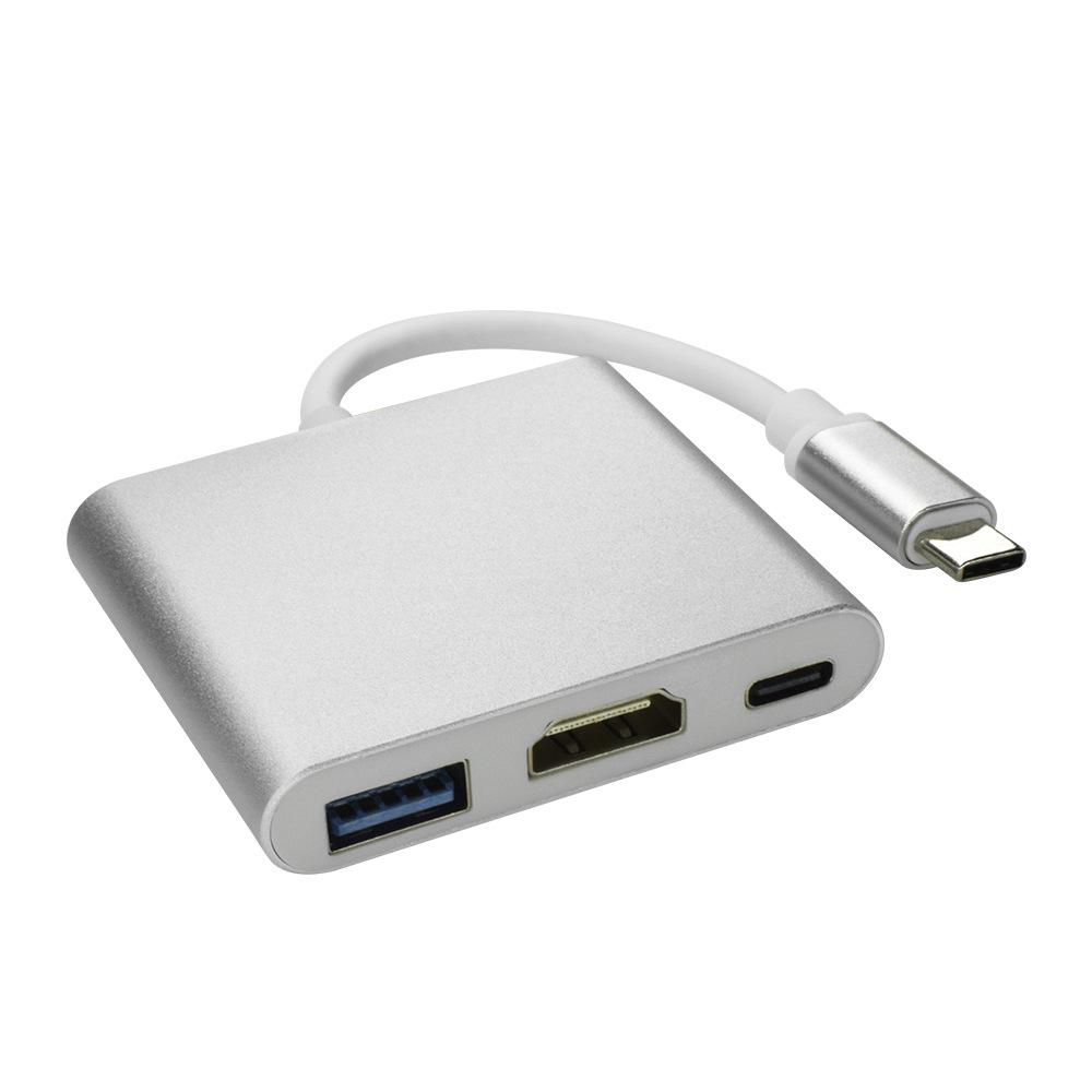 USB Type-C To HDMI 3-in-1 Docking Station Adapter