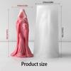 Silicone Witch Skull Candle Mold Decorative Scented Candle Mould for Handmade Soap Candy Multipurpose Crafts Project