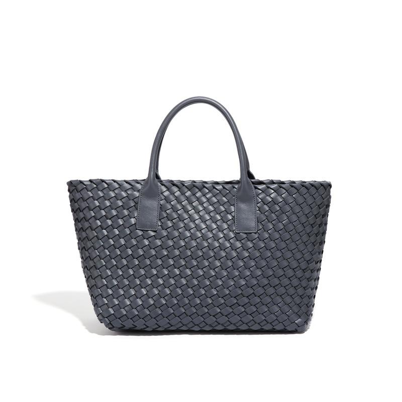 New women's handbag high-end sense large-capacity versatile child and mother bag commuting versatile simple hand-woven bag