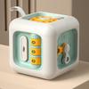 Practice Skills Montessori Educational Toys 6 IN 1 Multipurpose Busy Cube  Toddler Gift