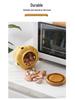 Creative Ceramic Storage Jar with Ventilation for Garlic, Ginger, and Chili Peppers