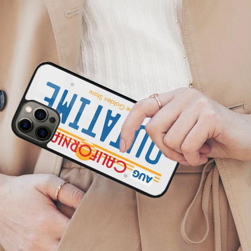 Retro Funny License Plate Magnetic Phone Case For APPLE iPhone 17 Air 16 14 13 12 Pro Max 15 Plus Wireless Charge MagSafe Cover