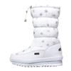 Gemütliche Warme Winter Schneestiefel Für Damen Rutschfeste Mittelhohe Plüschstiefel