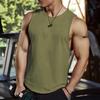 Men's Quick-Dry Sleeveless Sports Tank Top: Breathable, Sweat-Wicking Muscle Fitness Shirt for Summer Running & Training.