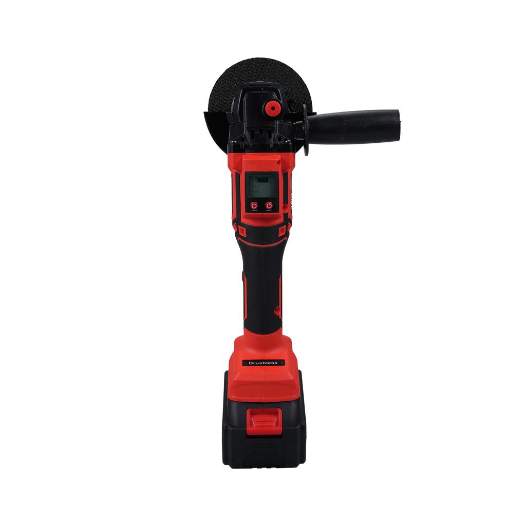 Cordless Angle Grinder Brushless Angle Grinder 2PCS 21V 4.0Ah Battery Cutting Grinding Polishing