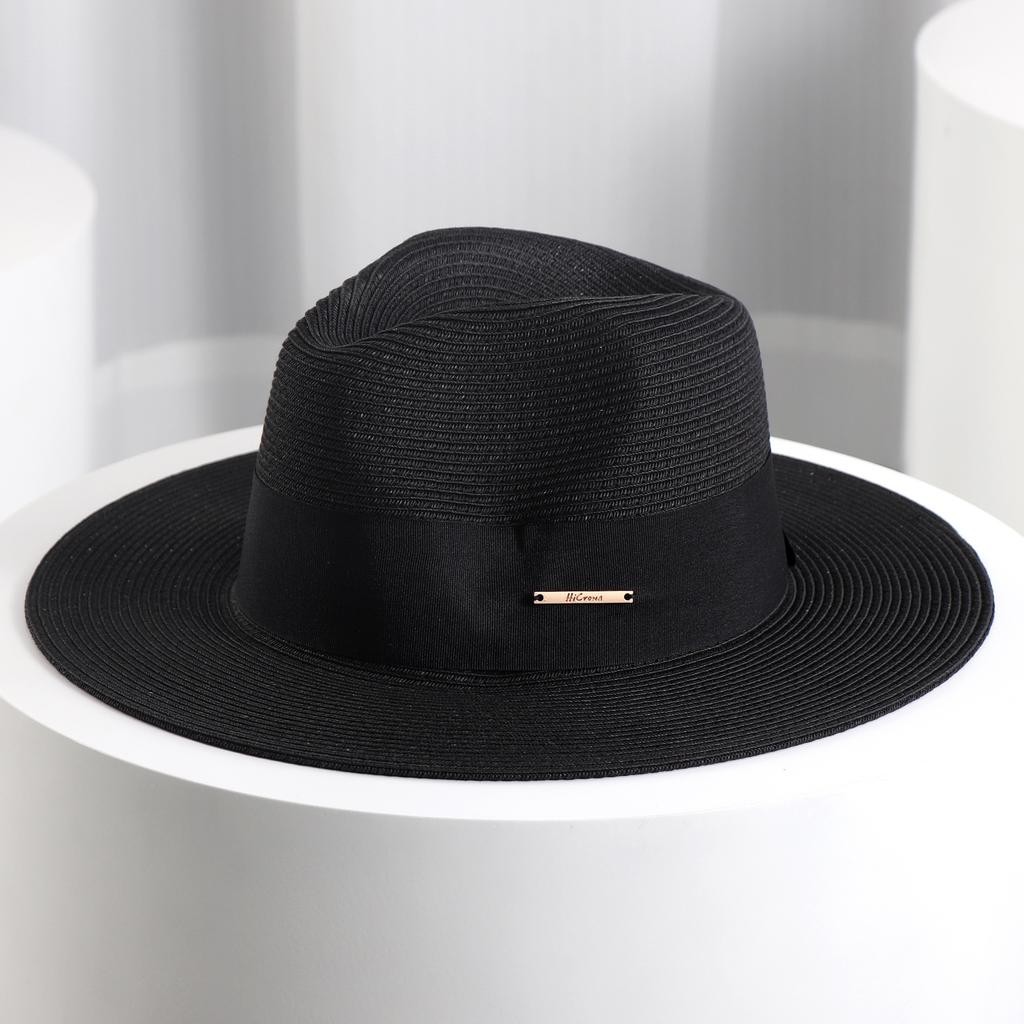 Summer Women's Hats Sunshade and Sun Protection Hats Big Seaside Vacation Straw Hats Travel Sun Hats