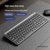 Mengzu Wireless Bluetooth Keyboard and Mouse Set - Silent, Rechargeable, Compact for Laptop and Office Use.