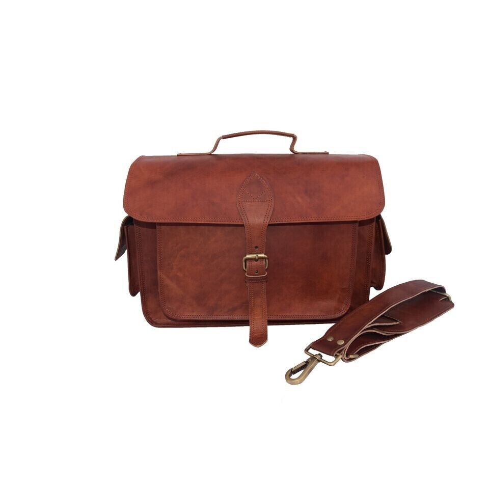 Servietă din piele pentru aparatul foto, stil nou, geantă de mesaje, geanta căptușită