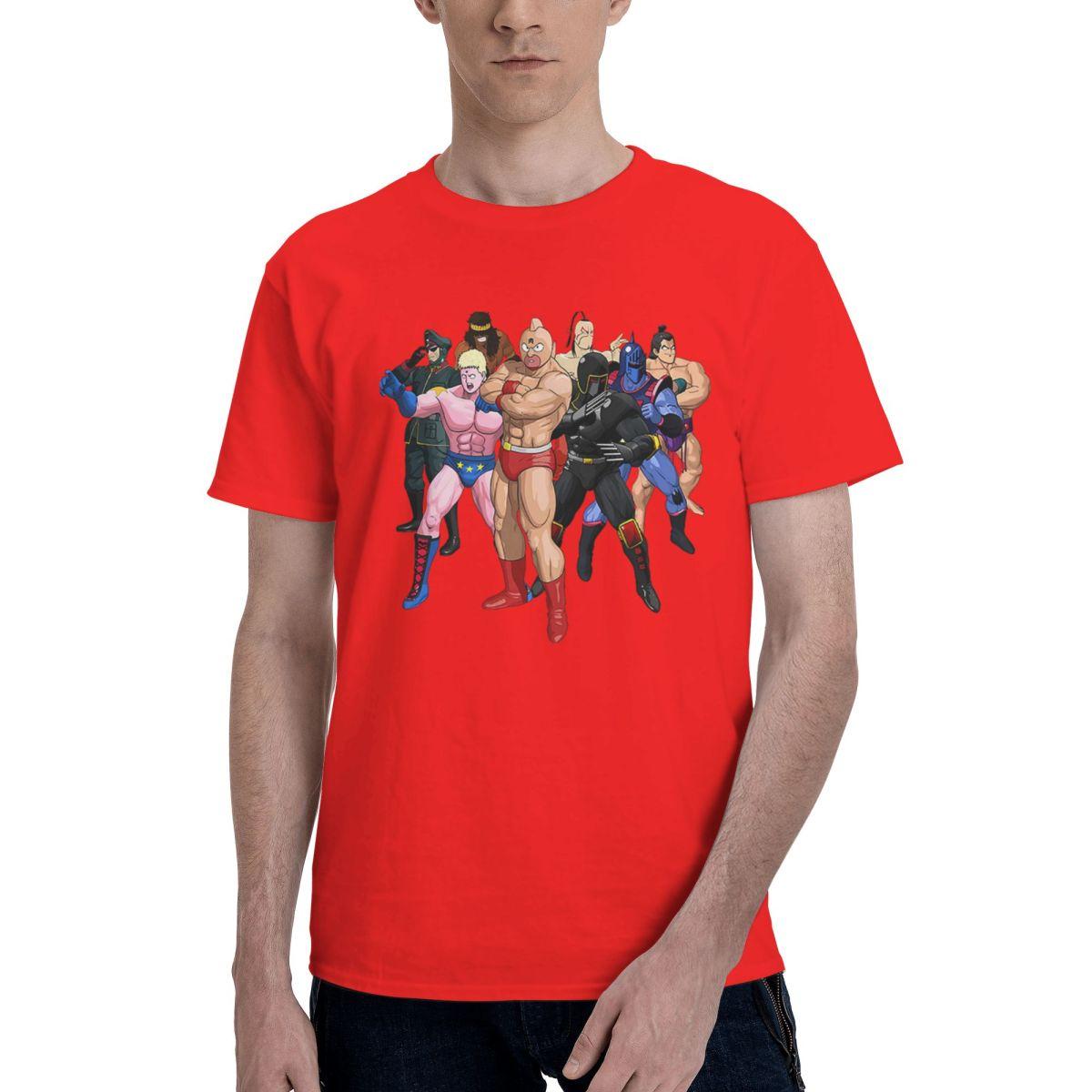 Kinnikuman Robin Mask Terryman Ramenman Warsman Brocken Jr 100 Cotton Casual Breathable Confortable Men Top Football Shirts S