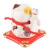 Ceramic Wealth Welcoming Cat Ornament Desktop Fortune Cat Craft for Home Shop Store Business GiftType 3