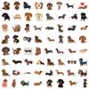 10/50pcs Cute Dachshund Stickers Animal Gaffiti Stickers for DIY Luggage Laptop Skateboard Bicycle Stickers