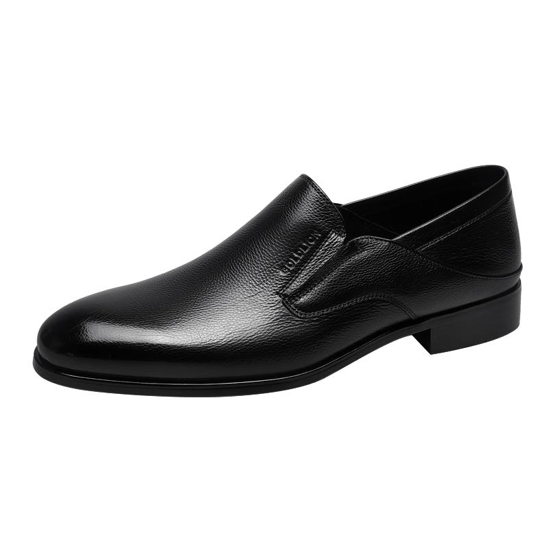 Goldlion Men's Business Casual Leather Loafers