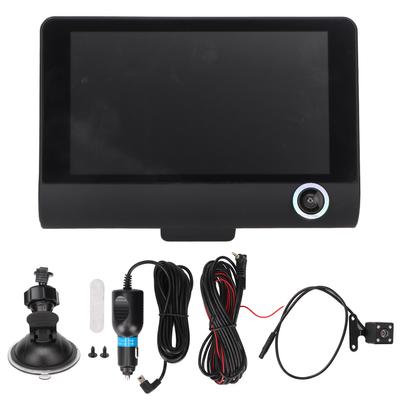 Car Camera Driving Record 4in Screen Dash Cam 1080P G Sensor 170 Degrees  Wide Angle Loop Recording Motion