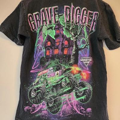 Maglietta Unisex Nera Monster Truck Grave Digger Race Team Vintage 1988 Taglie S-5XL Maglietta Unisex