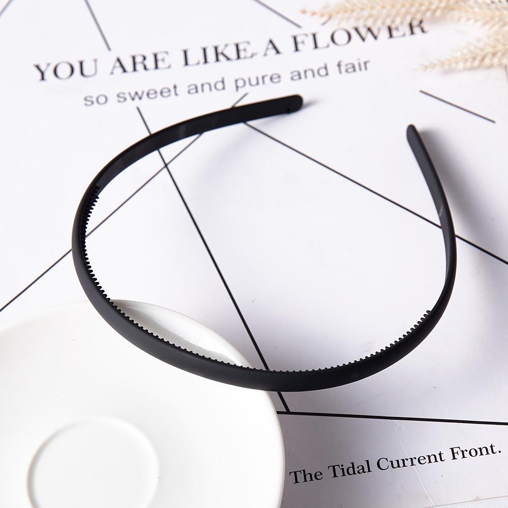 Women Simple Headband Colorful Matte Non-slip Elastic Hairbands Outdoor Hair Hoop Bands Headwear Fashion Girls Hair Accessories