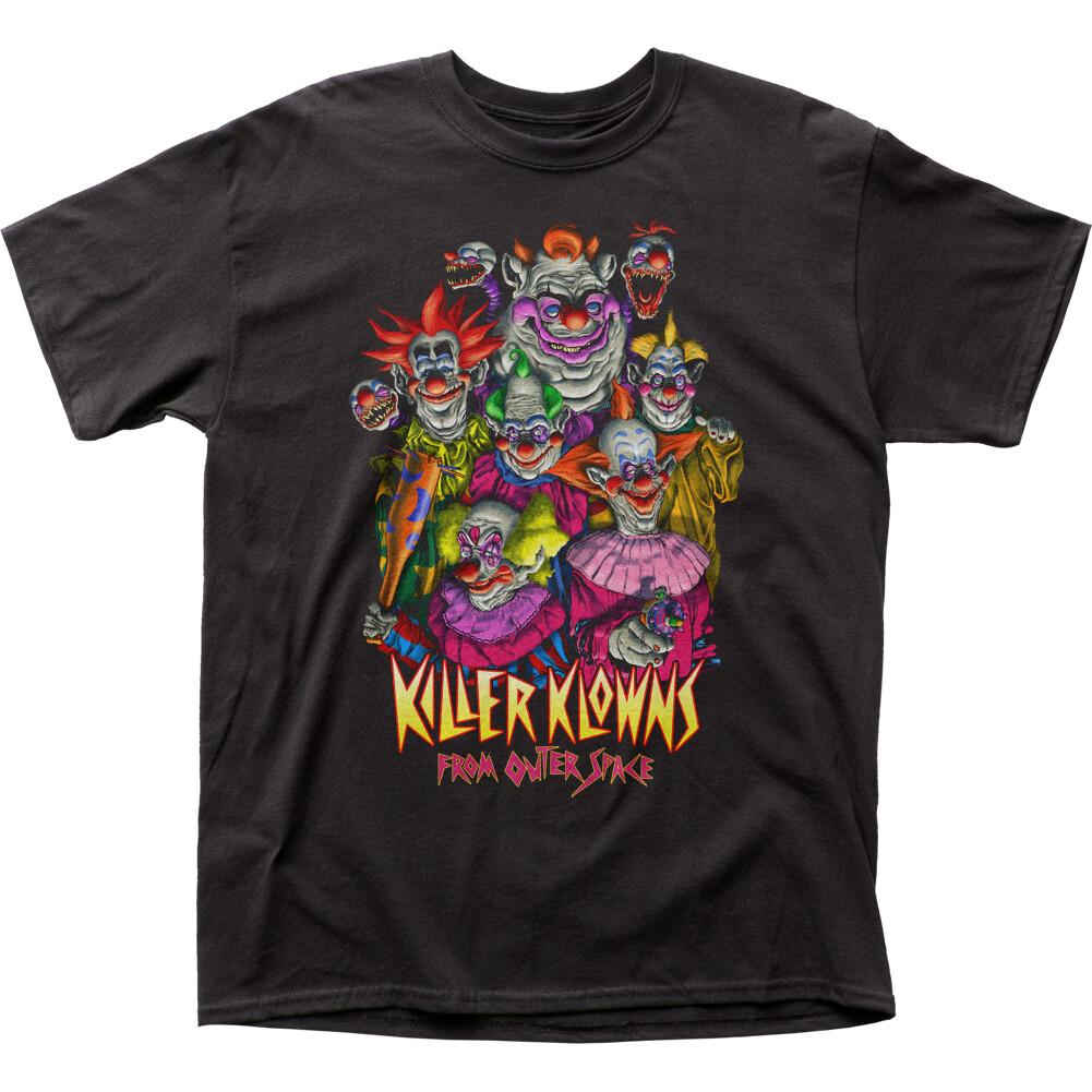 Killer Klowns The Clowns T Shirt Mens Licensed Pop Culture Movie Tee New Black S