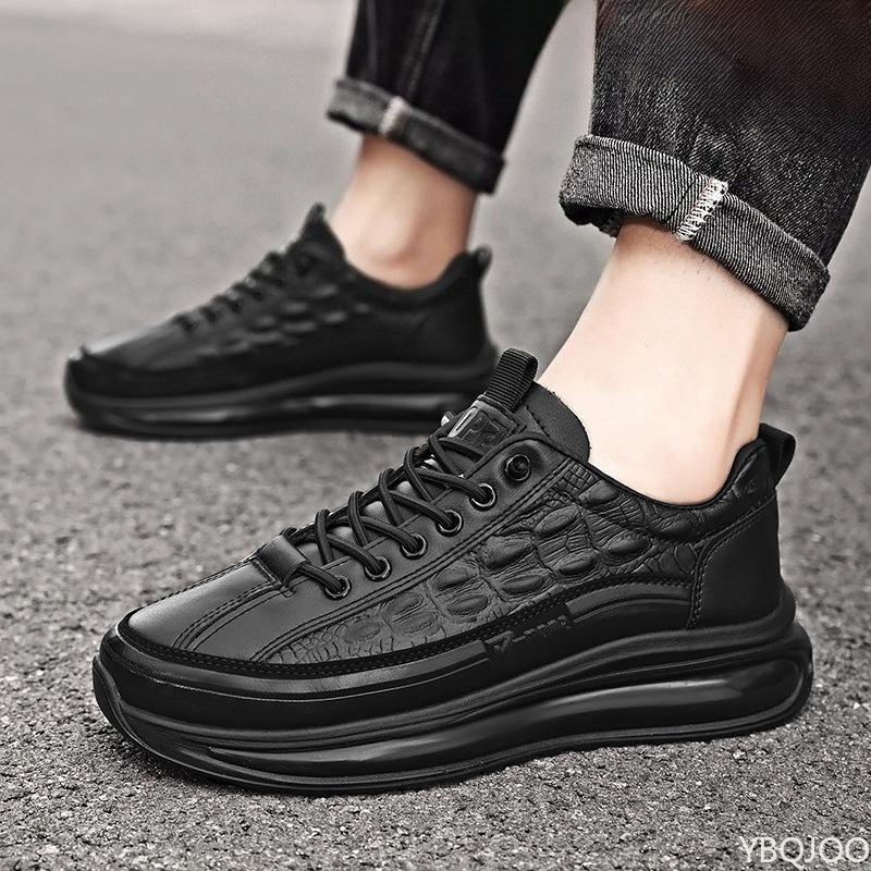 Fashionable Versatile Men New Print Shoes Retro Casual Minimalist Sneakers Summer Platform Breathable Comfort Walking Shoes