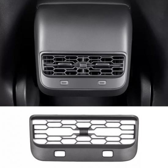 Glossy Rear Air Vent Outlet Cover Trim For Tesla Model 3/Y US 17-23