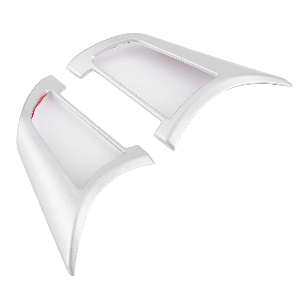 Steering Wheel Trim Cover Car Interior Decoration Fit for SylphyCelsiusSentraCelsius CelsiusX-trail(Silver )