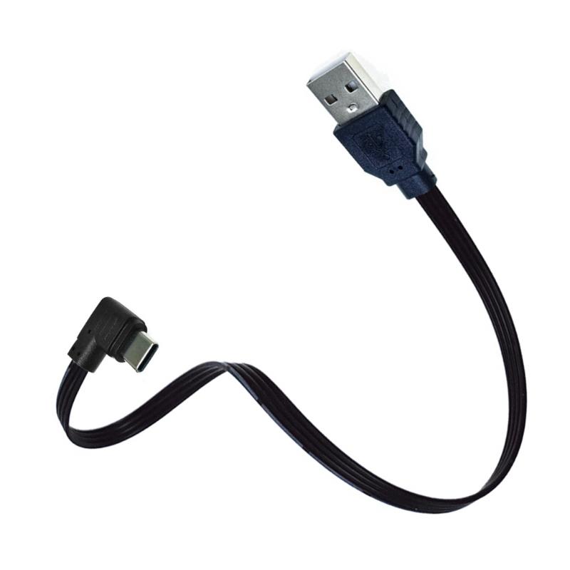 USB to Type C Power Supply Cord Male to Male Connector Wire 10W Fast Charging Cable for Multiple Devices 10-100cm