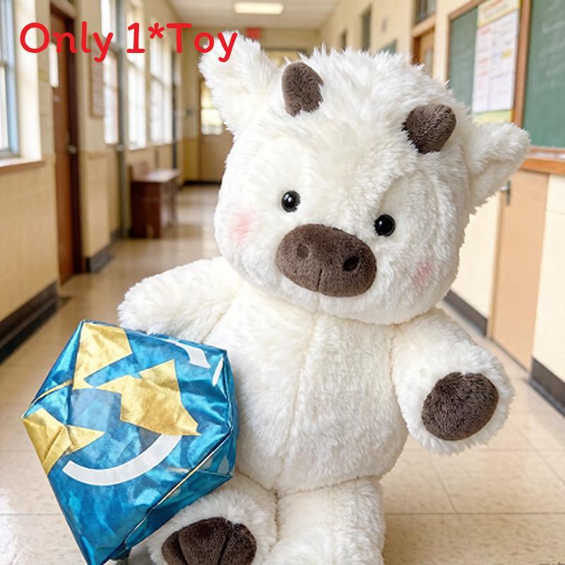 Kyloe Sheep Panda Plush Toy With Soft Short Plush For Kids And Collectors