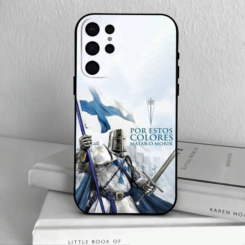 Cool C-Catolica-A 1937 pattern-N Phone Case For Samsung S25,24,23,22,30,21,10,9,Ultra,Plus,Lite,FE,4,5 G Soft Black Case
