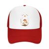 Boho Celestial Forest Mushroom Phase Mesh Baseball Cap Casual Hat Outdoor  For Womens Unisex FeUnisex
