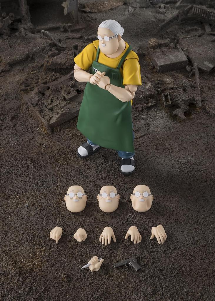 TAMASHII NATIONS SAKAMOTO DAYS Taro Approximately PVC ABS Painted Action Figure S.H.Figuarts Sakamoto, 165mm, &