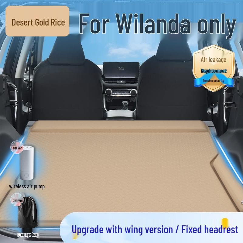 Toyota Wildlander SUV Inflatable Car Mattress – Folding Rear Seat Sleeping Pad