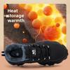 Fleece-lined Safety Sneakers for Men Woman Winter Steel Toe Boots Thickened Warm Woman Anti-smashing Work Shoes Protective 36-46