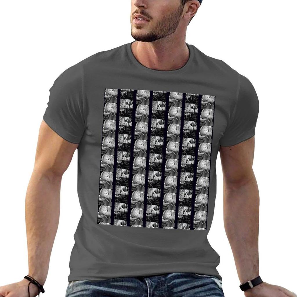 Bat Skeletons And Abstract Skulls Stripes Vintage Scientific Diagram Photography Black And White Unique Gothic Des Tshirt