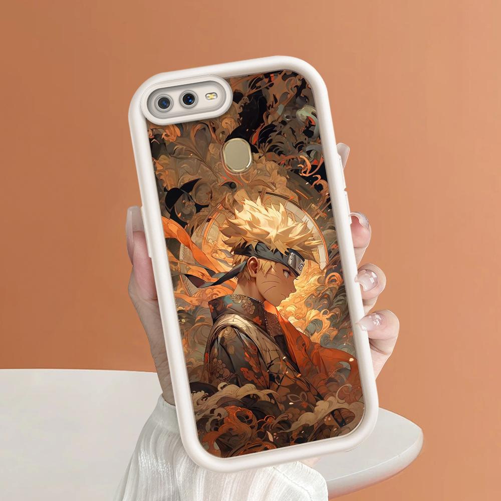 Soft Silicone Square Ladders Cartoon Pattern Full Cover Camera Protection Shockproof Case for OPPO Reno Realme OnePlus