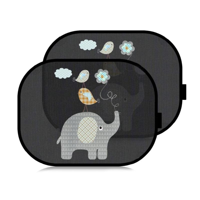 Car Window Shade Cartoon Car Window Sunshades for Baby UV Protections Cover Curtain Sun Visors for Side Window