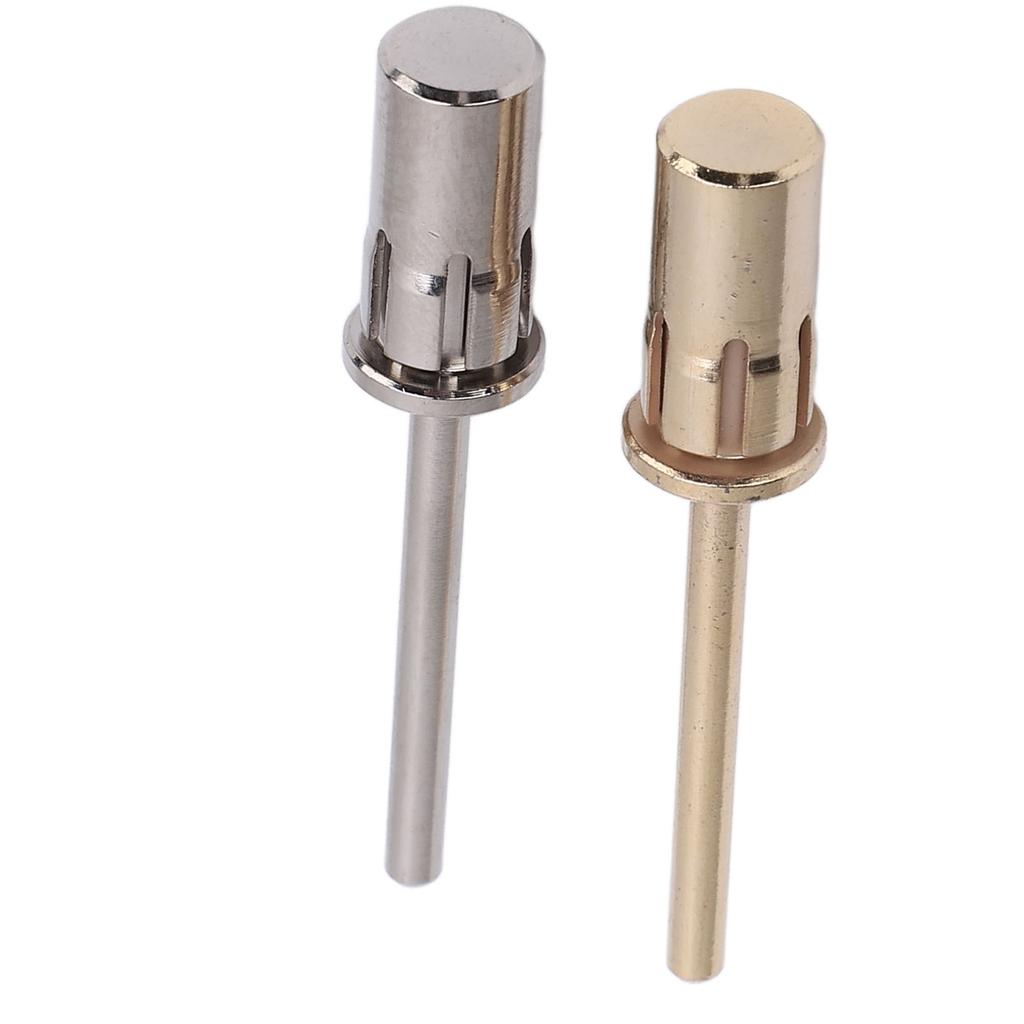 2 PCS Mandrel Bit for Nails for Acrylic Nails Tungsten Steel Professional Manicure Pedicure Tool