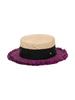 Beulaunhaes Tweed Boater Hat - Viva Magenta