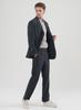 Comspace1980 [M~5Xl] Linen-Like Loose Fit Setup Blazer_Gray