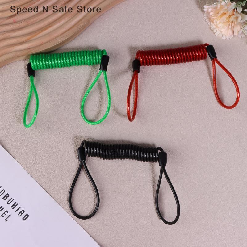 1.5m Disc Lock Reminder Cable, Anti-Theft Motorbike Motorcycle Wheel Disc Brake Alarm Lock Reminder Cable For Motorcycle Parts