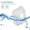 TPU Cover Case Non-Yellowing Carrying Skin Sleeve Bag Transparent Portable Stand Up Skin Cover for JBL Go 4 Portable BT Speaker