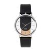 KLON INVISIBLE RELATION BLACK 40mm Skeleton Watch, a Popular Brand for Men and Women.