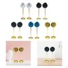 2 Pack Resin Earring Display Holder for Ear Jewelry on Dresser
