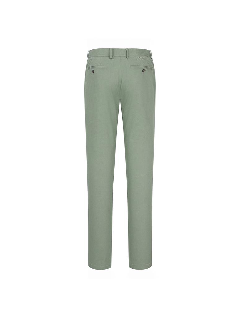 FERRAROMILANO European Import Garment Washed Pants Khaki (Am0Esl15126)