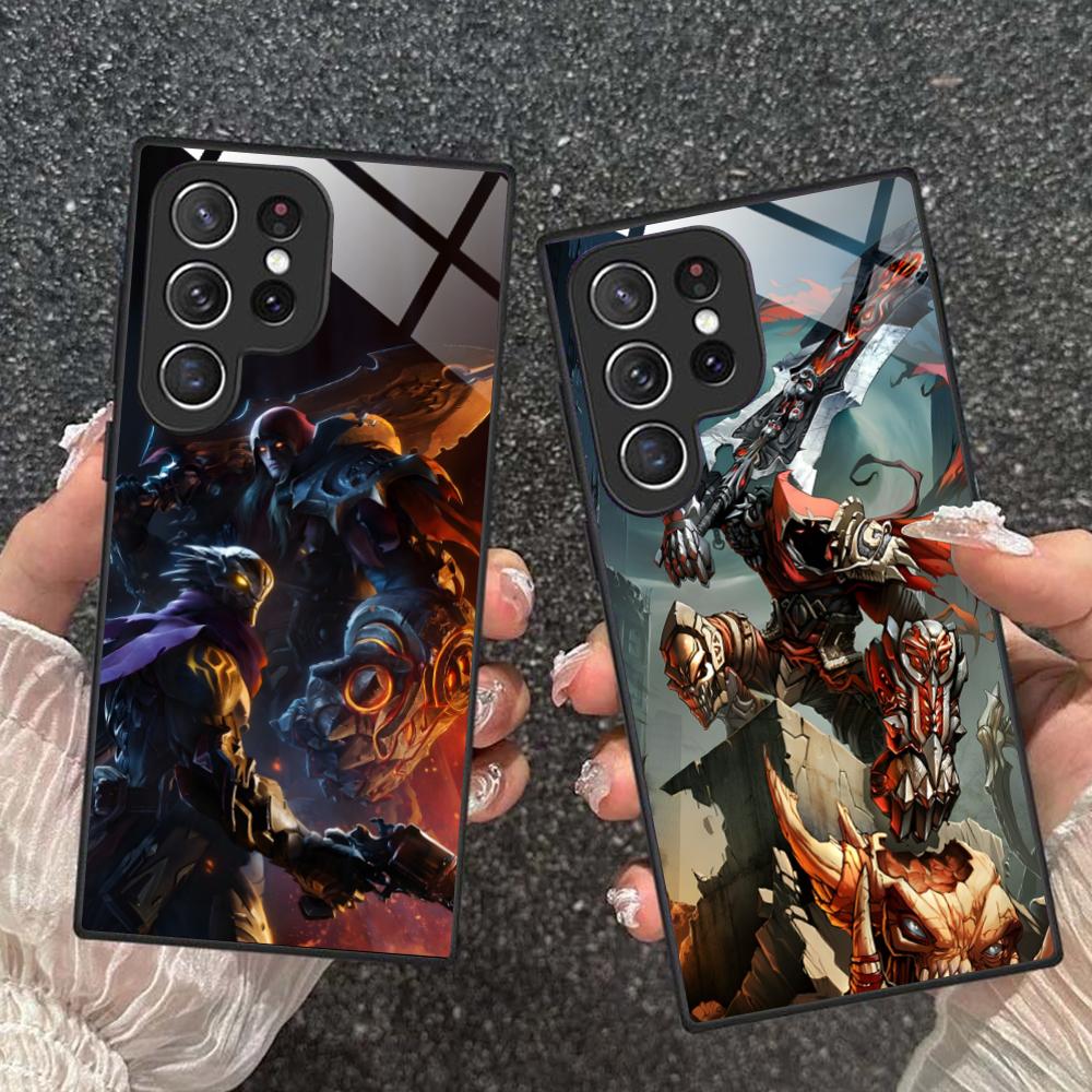 Game Darksiders Mobile Phone Case for Samsung Galaxy A56 55 54 53 52 51 36 35 34 23 16 15 5G Glass Colorful Cover Luxury Cover