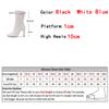 Blue Ankle Boots For Women Runway Style Party Nightclub Stripper Booties Ladies Fashion Square Toe Zip Autumn Winter Shoes Pumps
